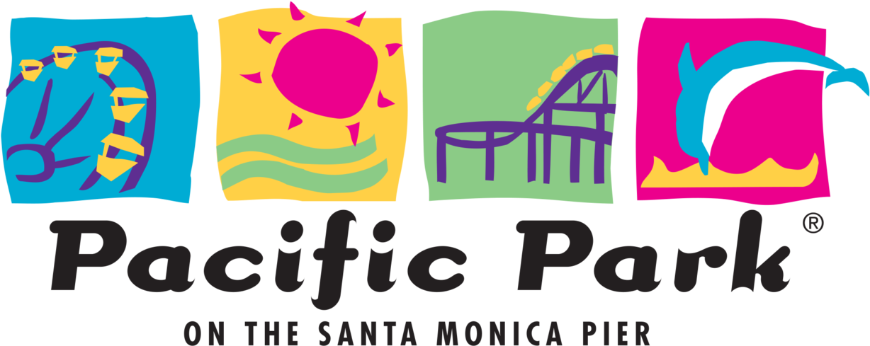 Pacific Park Santa Monica Logo (1280x509), Png Download