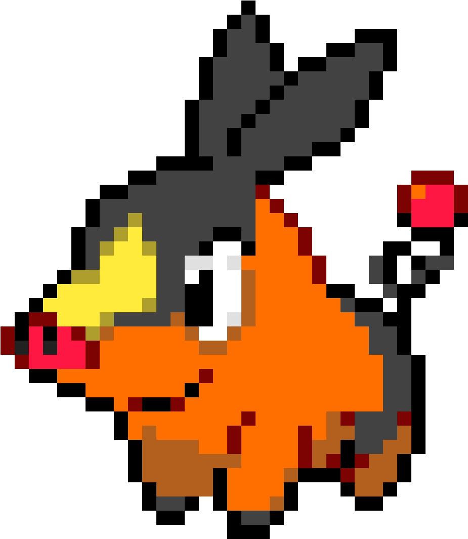 Tepig - Pokemon Pixel Art Piplup (980x1176), Png Download