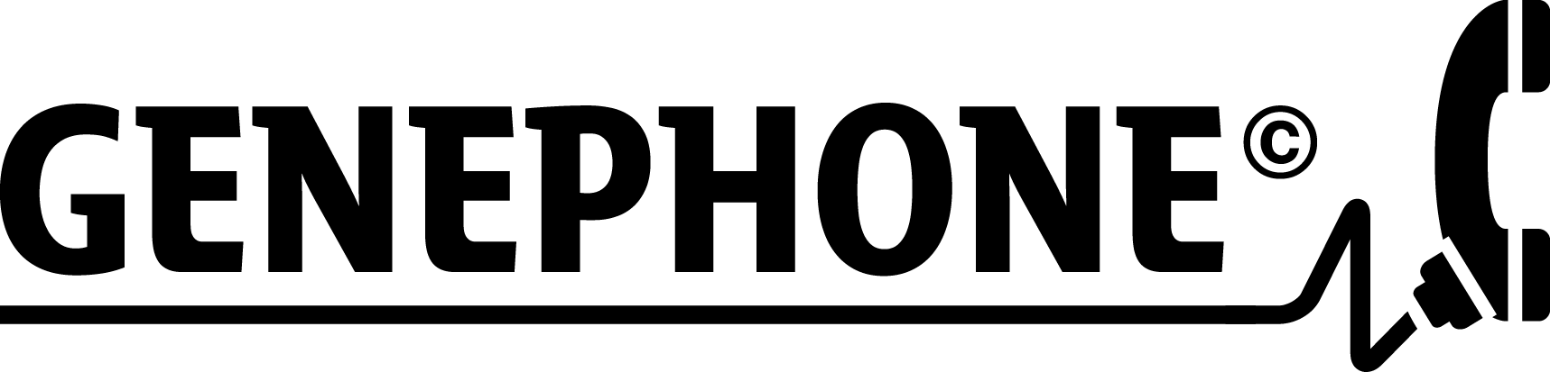 Logo Genephone - Graphics (1717x413), Png Download