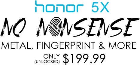 Huawei Honor 5x Android Smartphone (532x234), Png Download