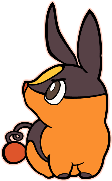 Tepig (500x600), Png Download