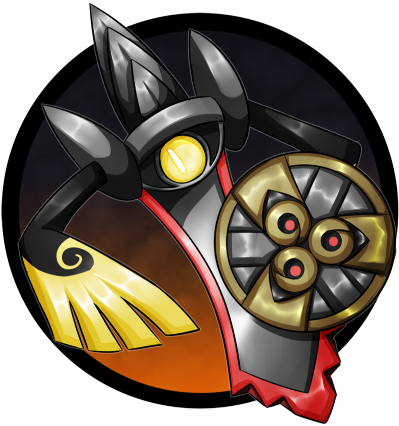 Aegislash Shiny Fan Art (846x846), Png Download