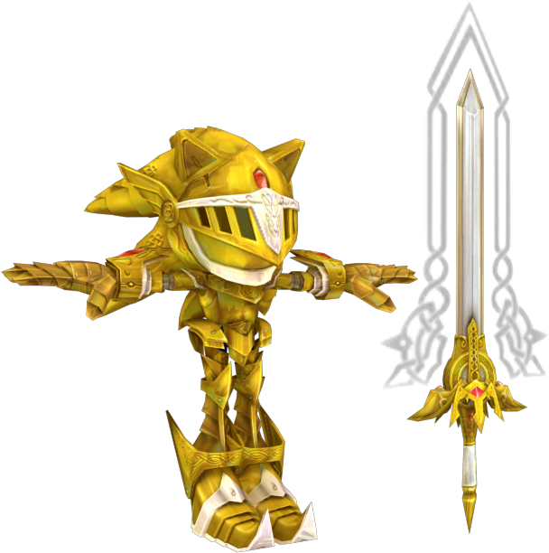 Download Zip Archive - Sonic And The Black Knight Models (750x650), Png Download