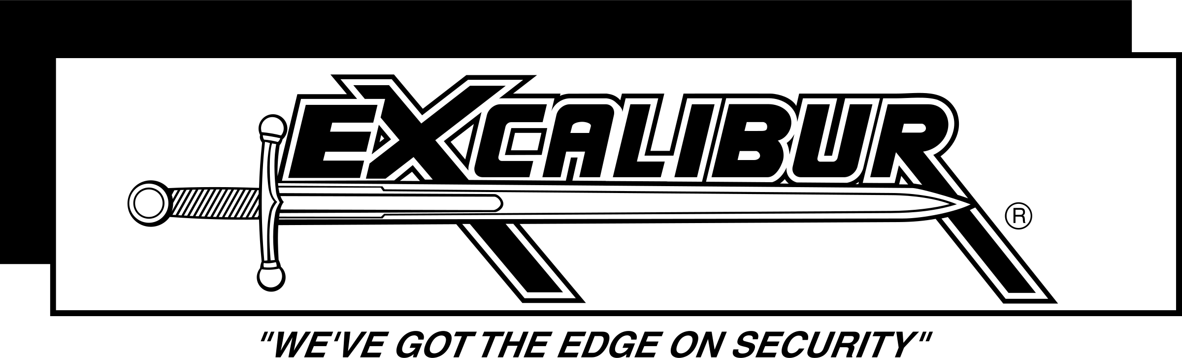 Excalibur Logo Png Transparent - Excalibur Vector (2400x727), Png Download