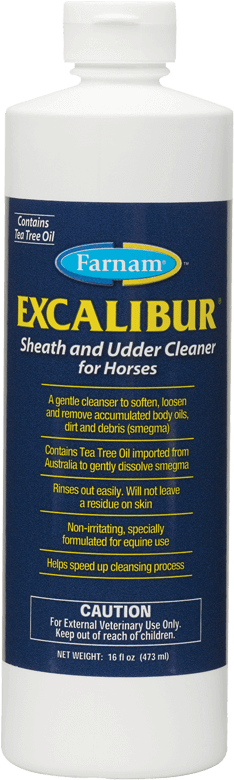 16 Oz - Farnam Equicare Excalibur Sheath Cleaner For Horses (1200x1017), Png Download