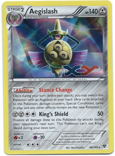 Aegislash Png (500x500), Png Download