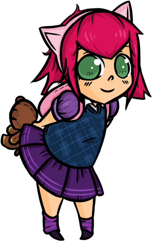 Related Wallpapers - Annie Chibi Png (876x913), Png Download