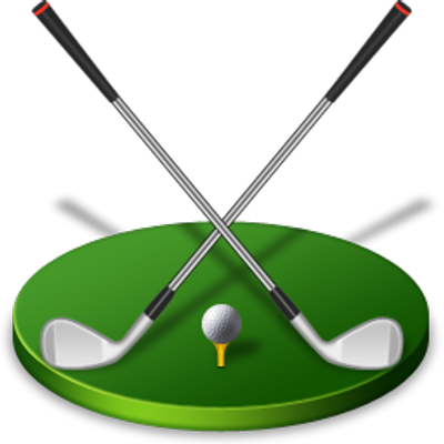 Lvhs Golf Team - Golf Ball And Stick Cake (400x400), Png Download