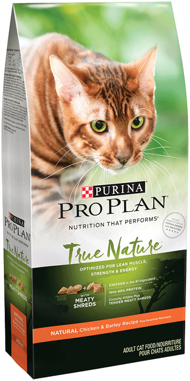 Purina® Pro Plan® True Nature® Adult Natural Chicken - Purina Pro Plan True Nature Cat Food (389x780), Png Download