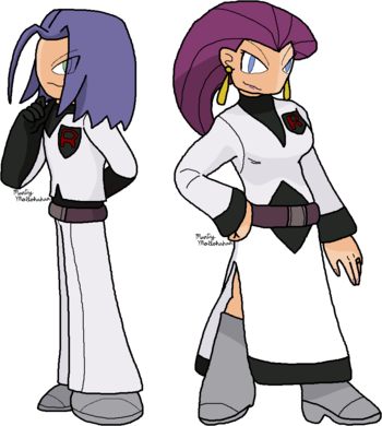 Tropes Applying To Both - Cartoon (350x390), Png Download