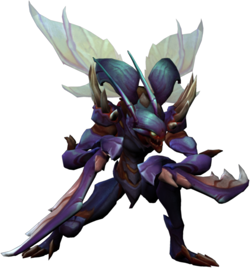 League Of Legends - Kha Zix Png (495x531), Png Download