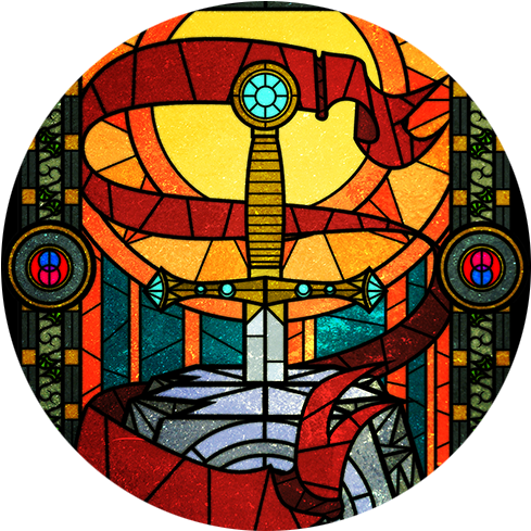 Recent Posts - Stained Glass (500x500), Png Download