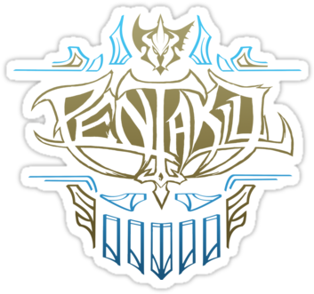"pentakill Emblem / Band Logo" - Emblem (375x360), Png Download