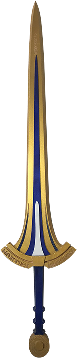 Fate Fgo Arthur Pendragon Vows Victory Sword Excalibur - Oblivion Dwarven Claymore (800x800), Png Download