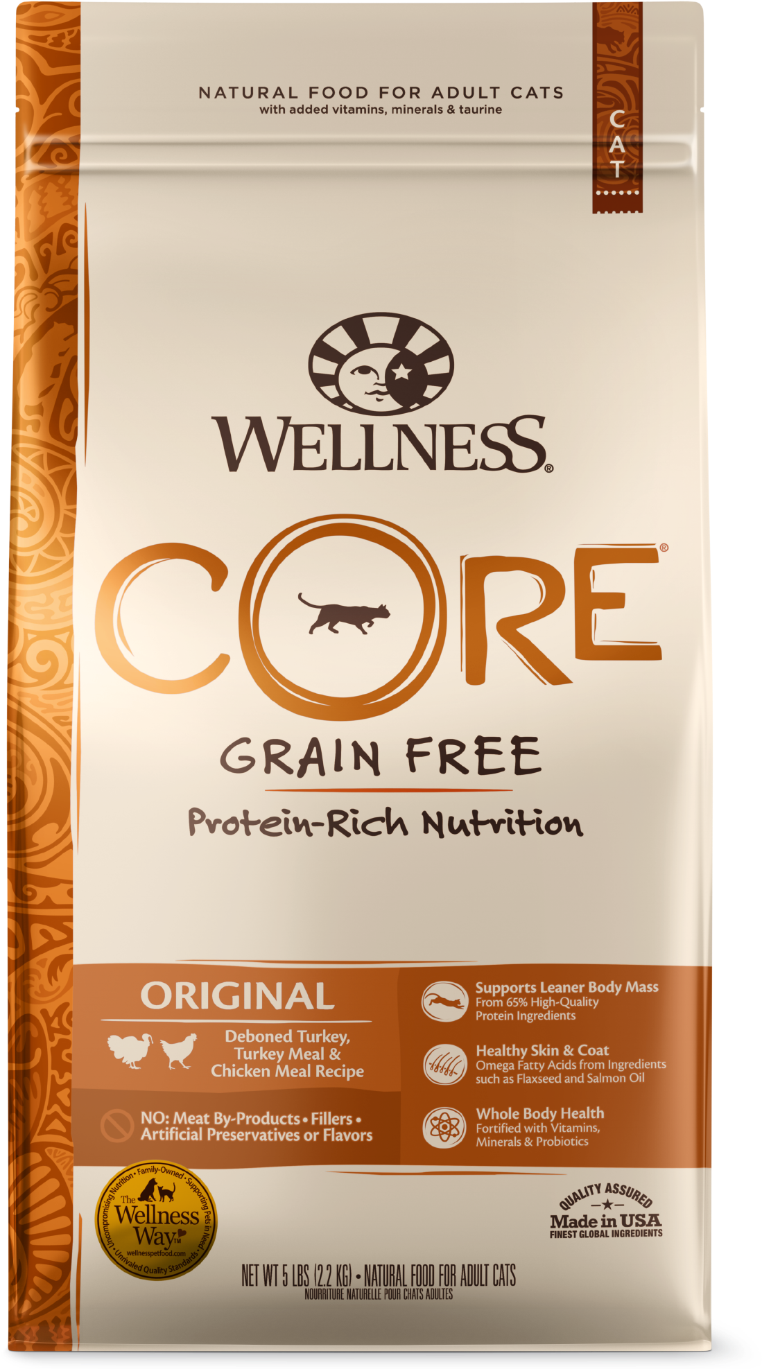 Core Cat Original - Wellness Core Cat Food (2000x2000), Png Download