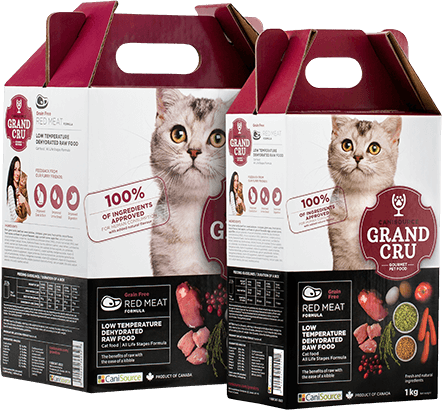 Canisource Grain Free Grand Cru Red Meat Formula Dry - Dehydrated And Raw Grain-free Red Meat Cat Food (442x410), Png Download