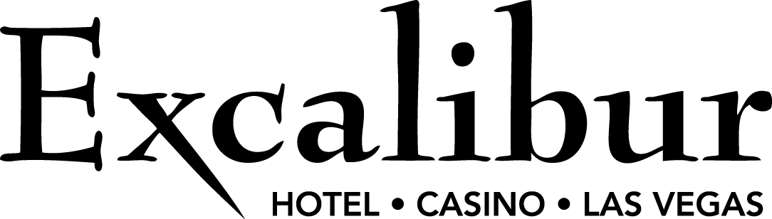 Excalibur Hotel Logo - Excalibur Hotel And Casino Logo (1084x308), Png Download