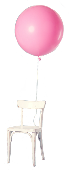 Chair Balloon Silla Globo Challenge - Chair (240x586), Png Download