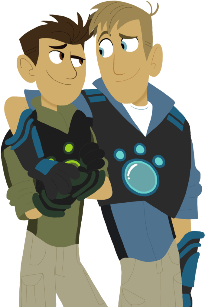 Wild Kratts - Martin And Chris's Dad From Wild Kratts (773x1034), Png Download