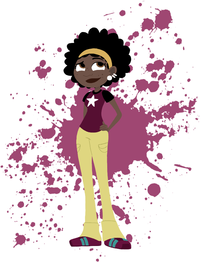 Find This Pin And More On Wild Kratts By Tidujlyekesz1 - Pink Paint Splatter Png (689x900), Png Download