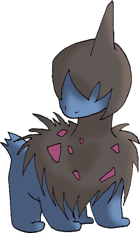 Deino / Zweilous / Hydreigon - Zweilous (585x856), Png Download