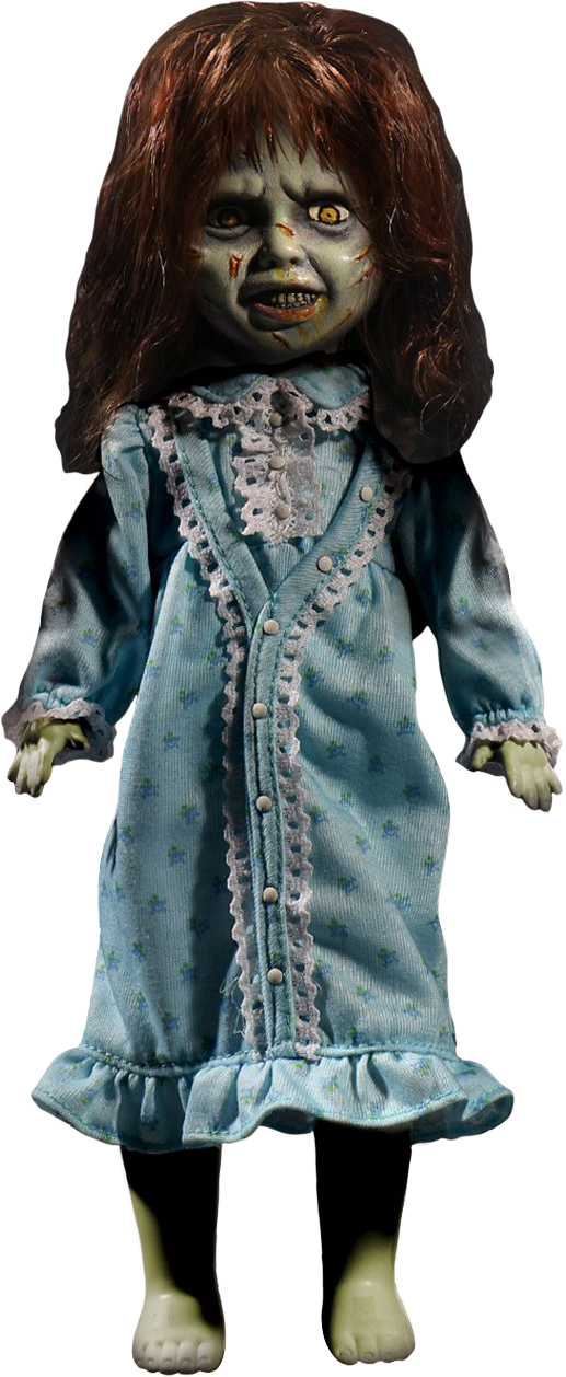 Exorcist Png - Exorcist Living Dead Doll (517x1258), Png Download