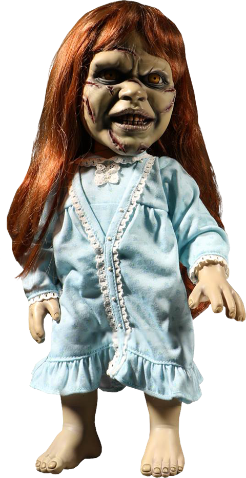 Mega Exorcist With Sound Collectible Figure - Regan The Exorcist Dolls (480x932), Png Download