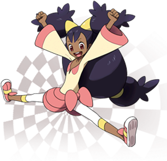 Iris Pokemon Black (600x601), Png Download