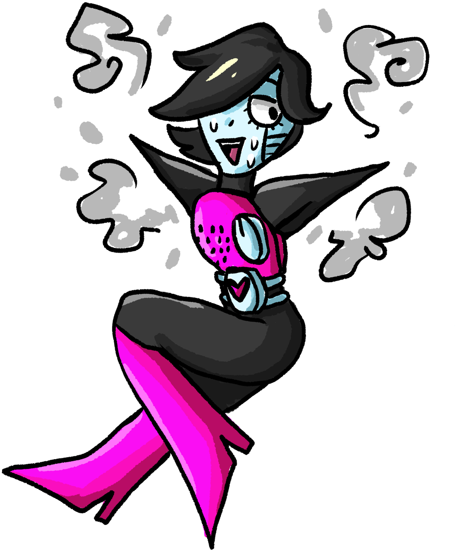 Kaity Moy On Twitter - Undertale Mettaton's Legs Transparent (967x1200), Png Download