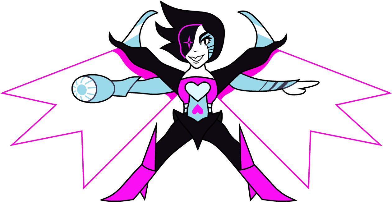 Mettaton Neo With Mettaton Ex's Color Scheme - Mettaton Neo Sprite Color (1280x665), Png Download