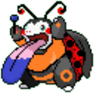 Bug Lickitung - Cartoon (420x420), Png Download