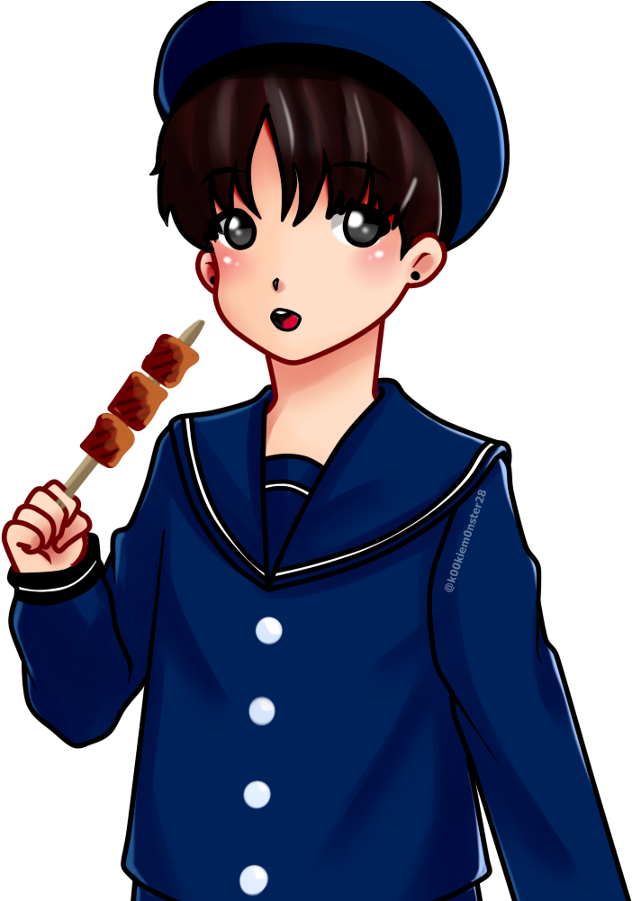 방탄소년단 - Cartoon (1000x1000), Png Download