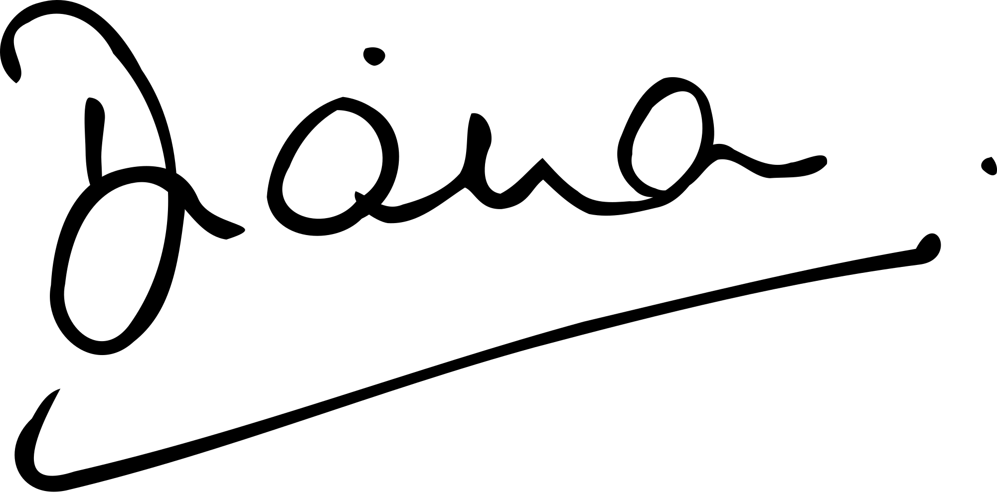 Lady Di's Signature - Diana: I'm Going To Be Me (1280x634), Png Download