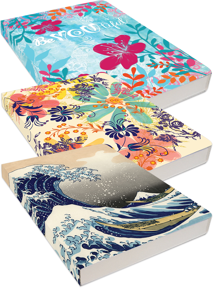 Flatline Journal Group - Hokusai Throw Pillows By Lilipi - Hokusai The Great (717x962), Png Download