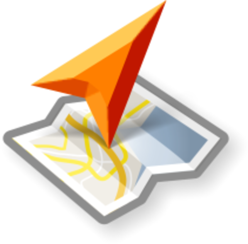 This Device Features A Built In Car Navigation System - My Tracks (1024x1024), Png Download