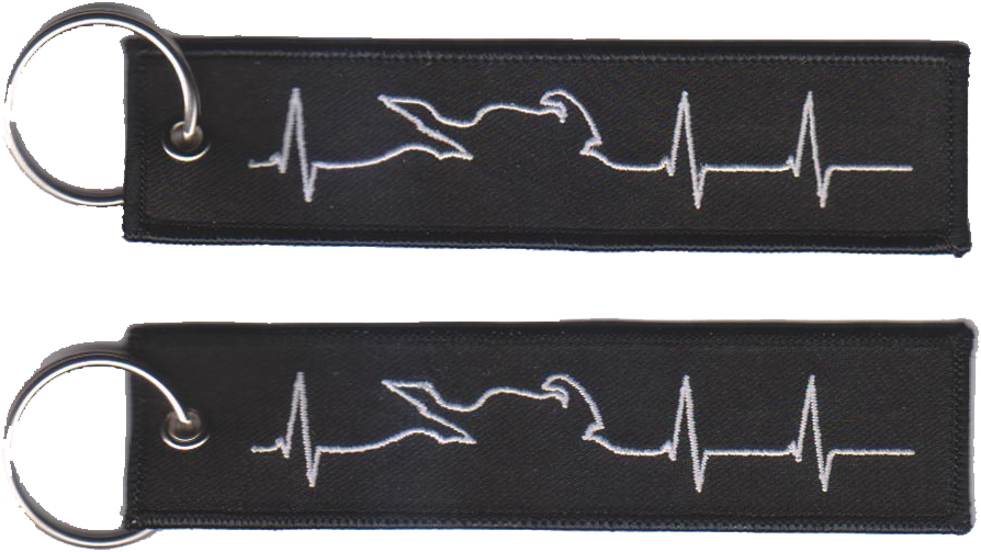 Keychain - Flatline - Motorcycle (968x557), Png Download