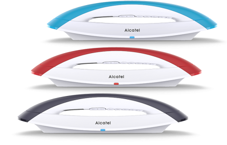 Alcatel Smile - Photo - Alcatel Smile Grey Design (495x287), Png Download