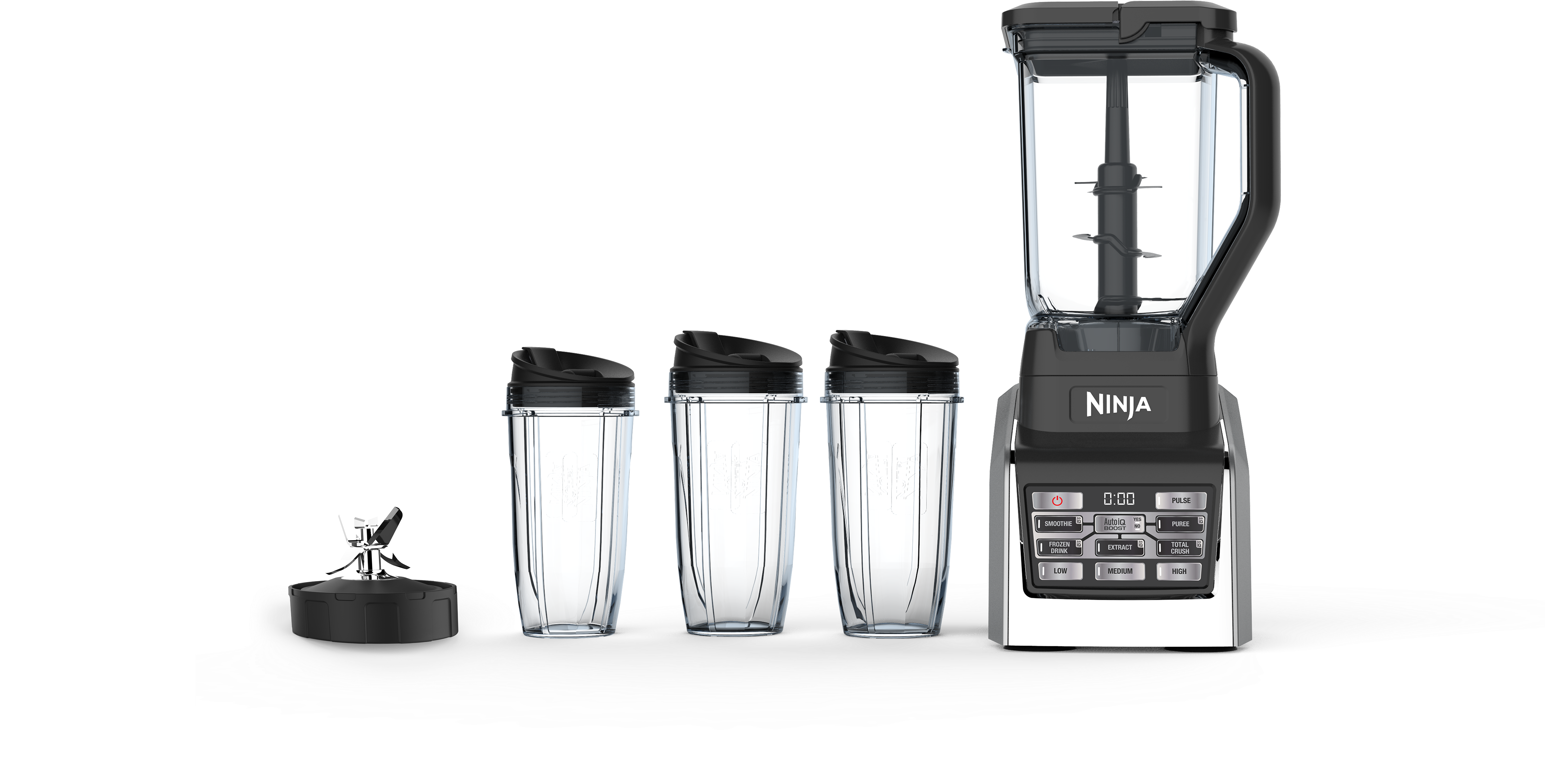 Ninja Blender Logo Png - Nutri Ninja Bl2013 Blendmax Duo With Auto-iq Boost (6000x3926), Png Download