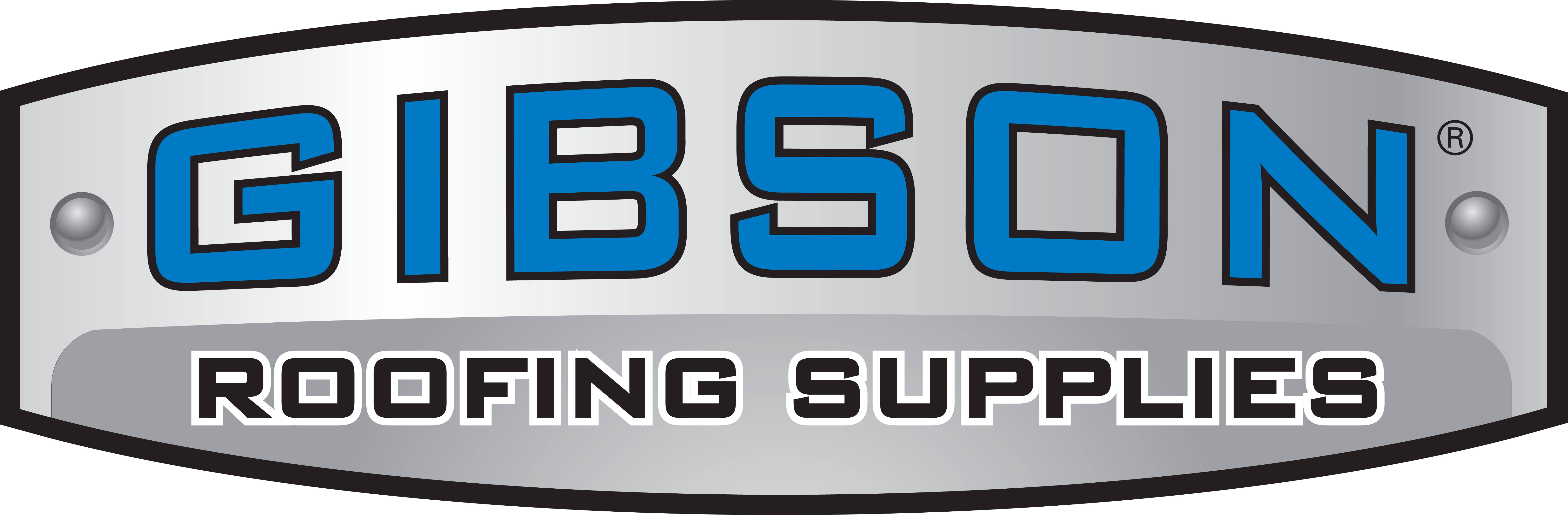 Gibson Roofing Logo - Gibson Roofing Supplies (6536x2147), Png Download
