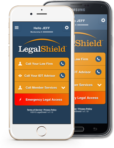 Legalshield Law Firm Search &amp - Tap The App Legalshield (394x504), Png Download