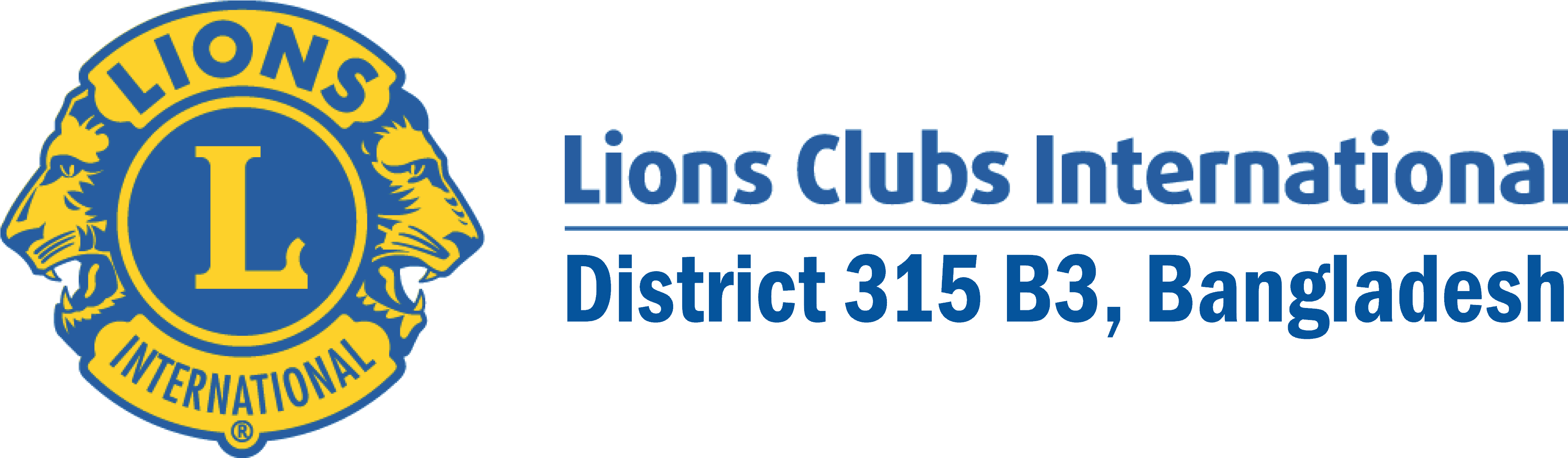 Lions Club International - Lions Club International Logo Png (4185x1240), Png Download