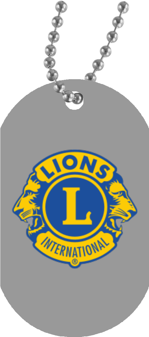 Lions Club Dog Tag - Lions Club International Newsletter (1155x1155), Png Download