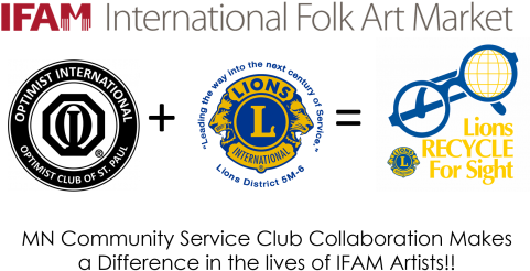 Seeing The Spirit Of Collaboration - Lions International Square Sticker 3" X 3" (480x263), Png Download