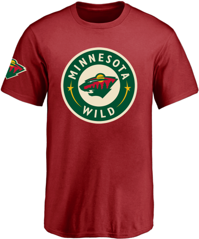 Youth Minnesota Wild Design Your Own Short Sleeve T-shirt - Minnesota Wild Iphone 6 (500x500), Png Download
