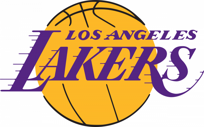 Lebron James Lakers Logo (700x437), Png Download
