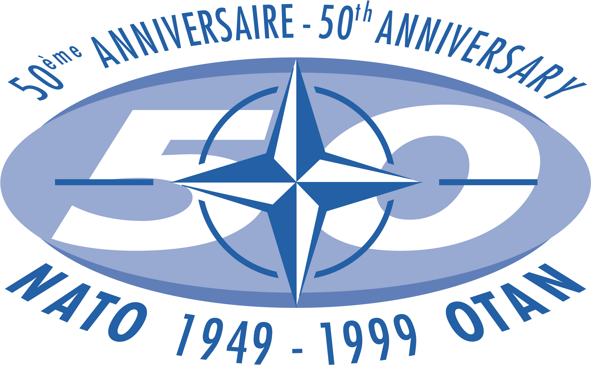 Nato Logo Png Transparent - History Of Nato: V. 3 By Gustav Schmidt (2400x2400), Png Download