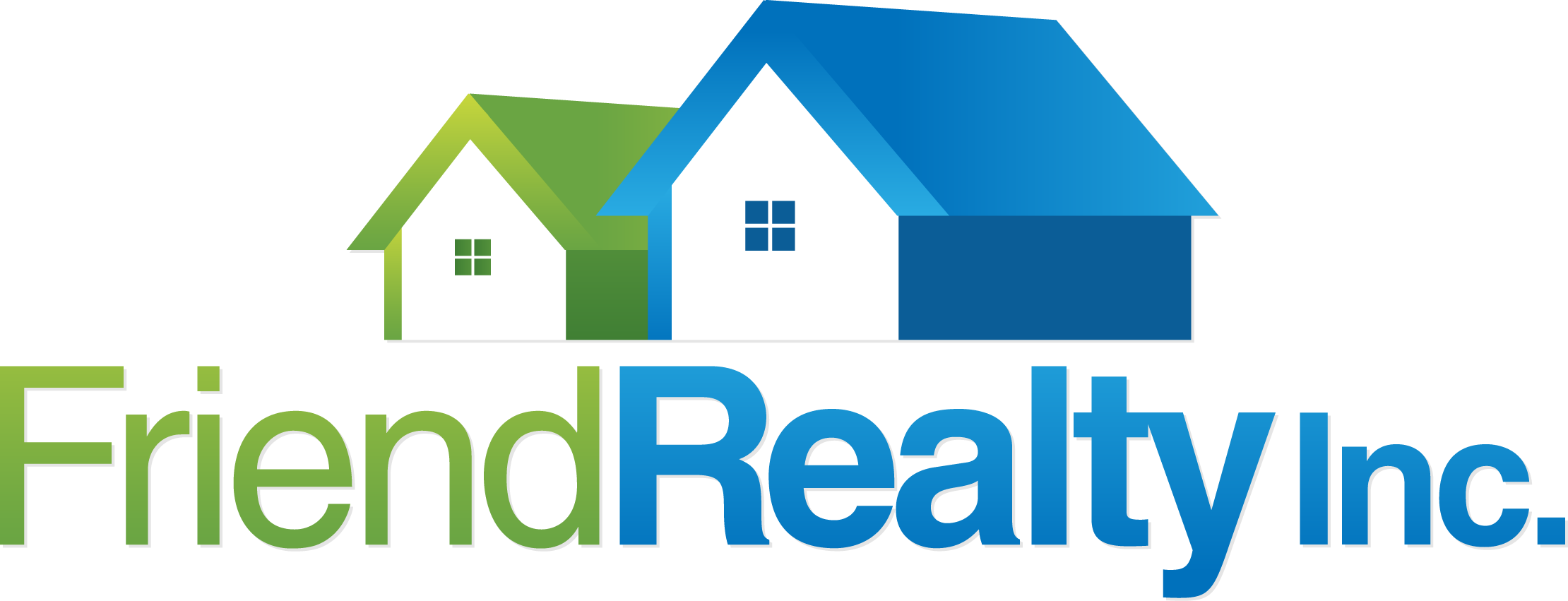 Friend Realty Inc - Real Estate (2220x851), Png Download