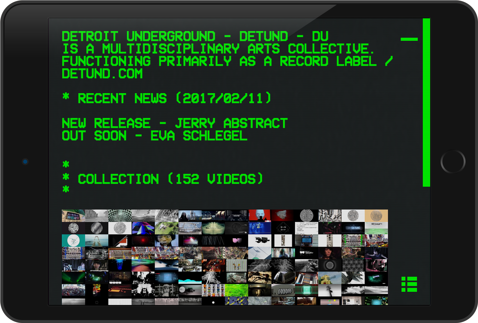 Du-vhs = What Tv Would Be If It Were Glitchy, Nerdy, - Detroit Underground (2048x1536), Png Download