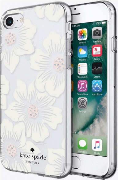 Kate Spade Iphone 7 / Iphone 8 Case - Kate Spade Charlotte Case (598x584), Png Download