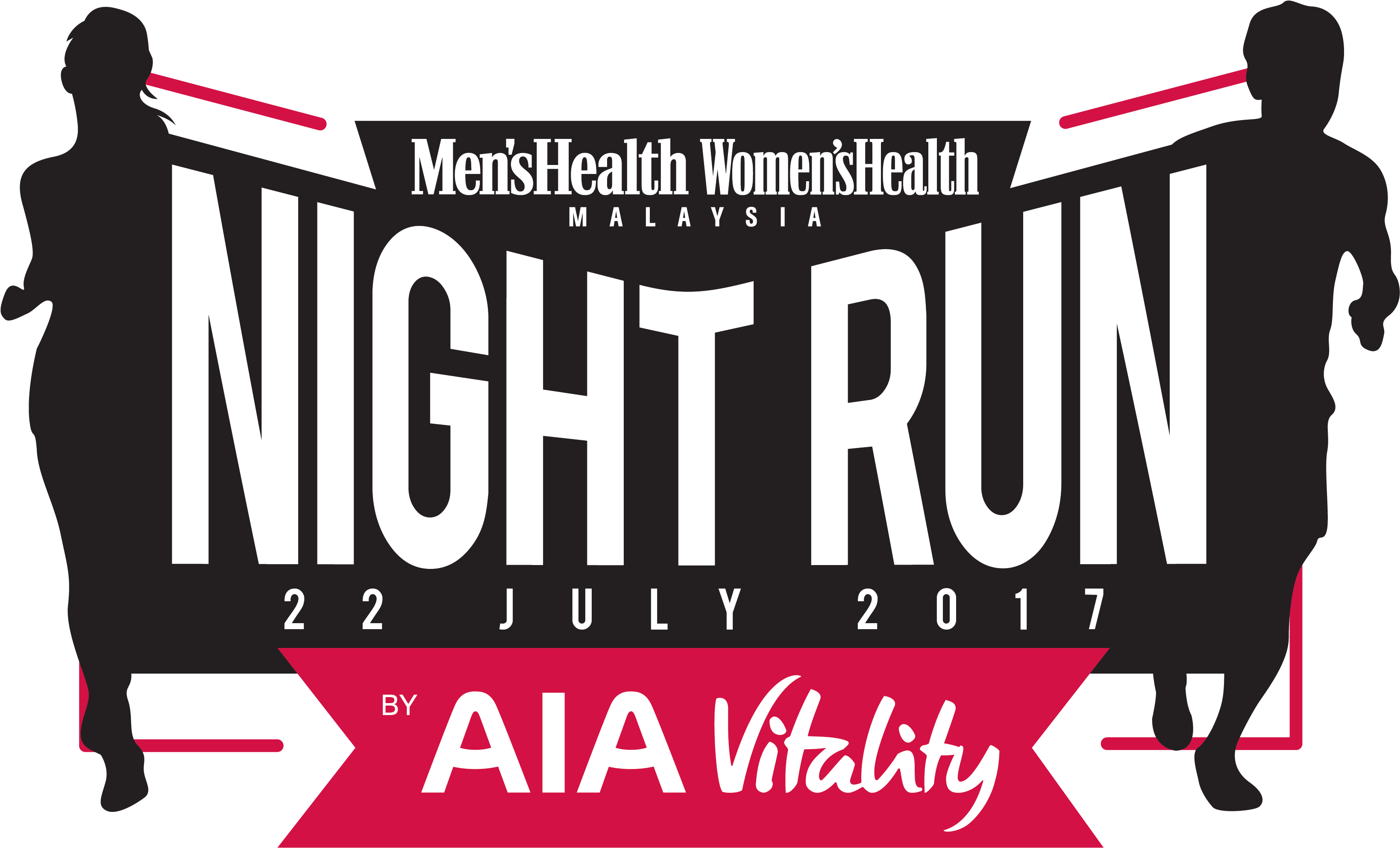 Come - Mens Health Womens Health Night Run 2017 (3340x2054), Png Download